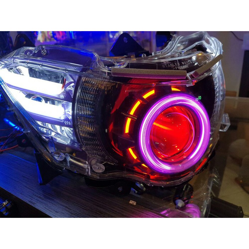 Headlamp soulGT/xeonGT+ projector+lampu alis