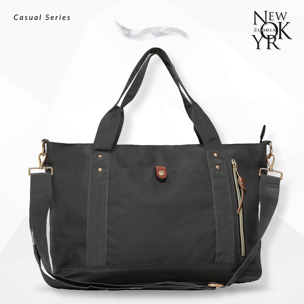 Eloria New York Tas Tote Bag Selempang Wanita Traveling Eloria Casual