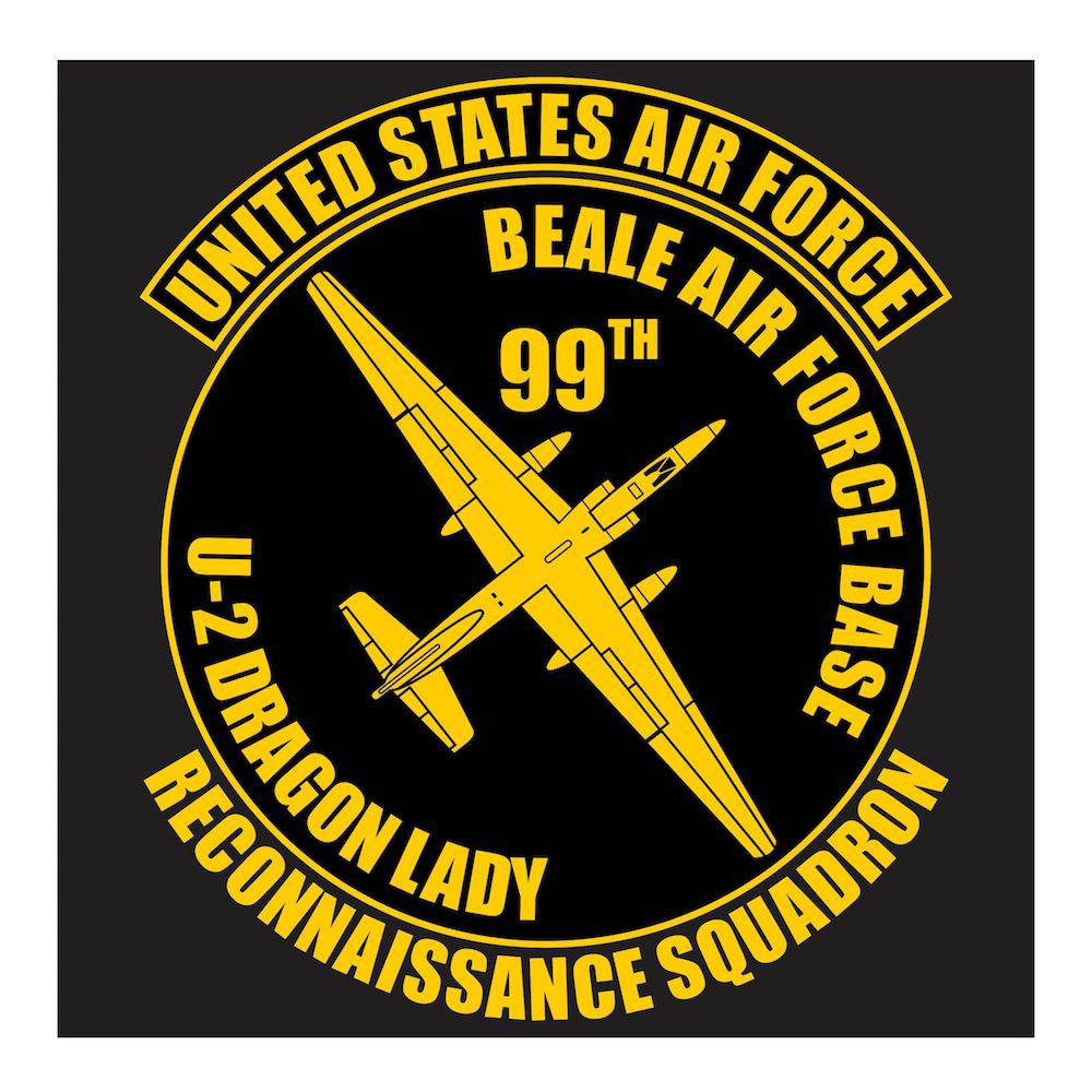 

US Air Force U-2 Dragon Lady Reconnaissance Aircraft series 1 Cutting Sticker