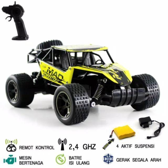 Mobil Remote Kontrol KING CHEETAH SLAYER Mainan RC Remot Control