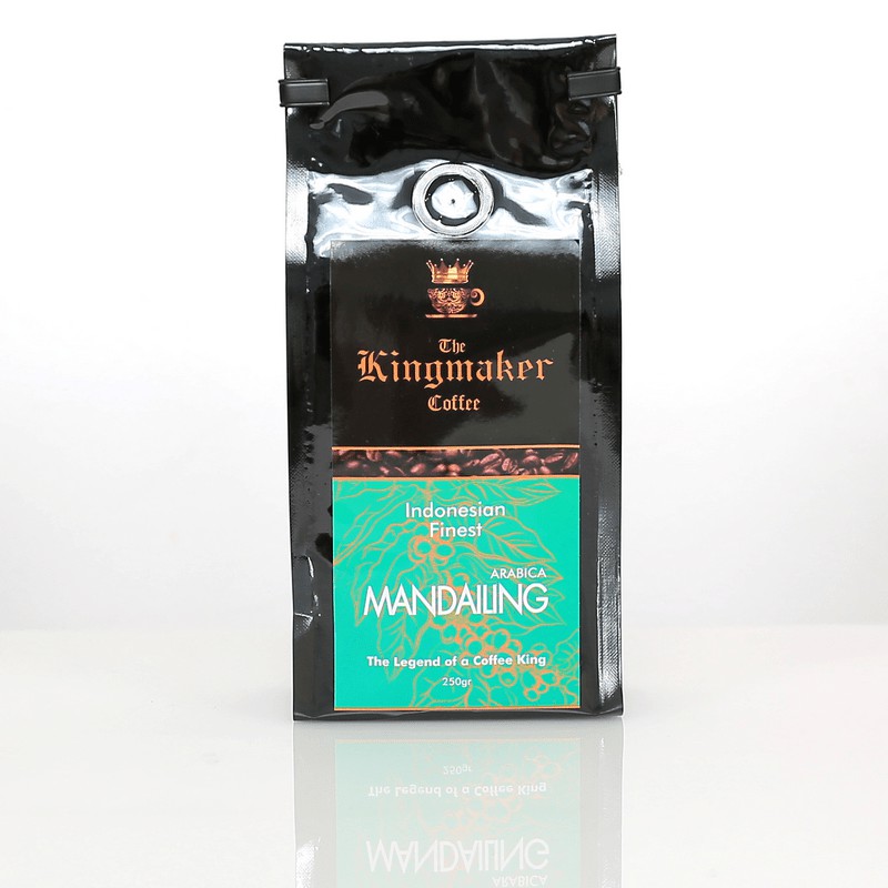 

Kopi bubuk Arabika THE KINGMAKER COFFEE 250gr ( MANDAILING)