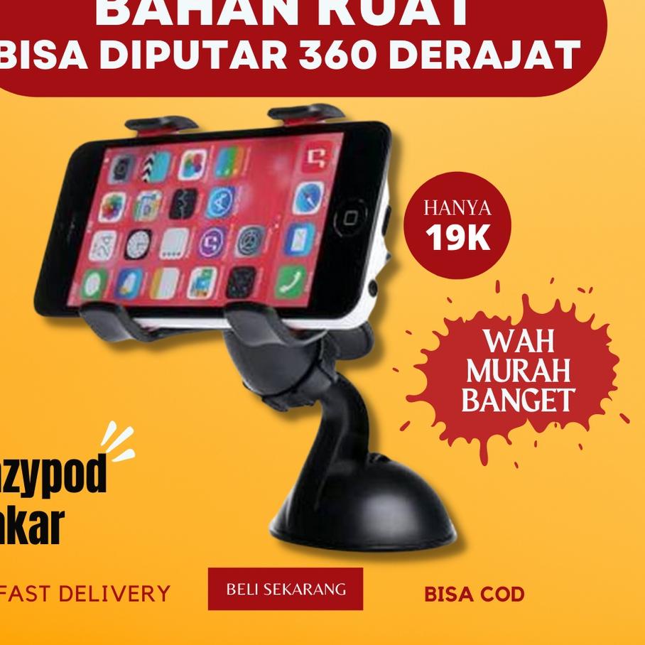 Berkualitas Holder Universal lazypod mount hp motor mobil ..