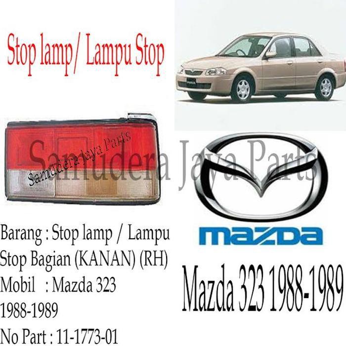 STOP LAMP MAZDA 323 1988-1989 RH tools
