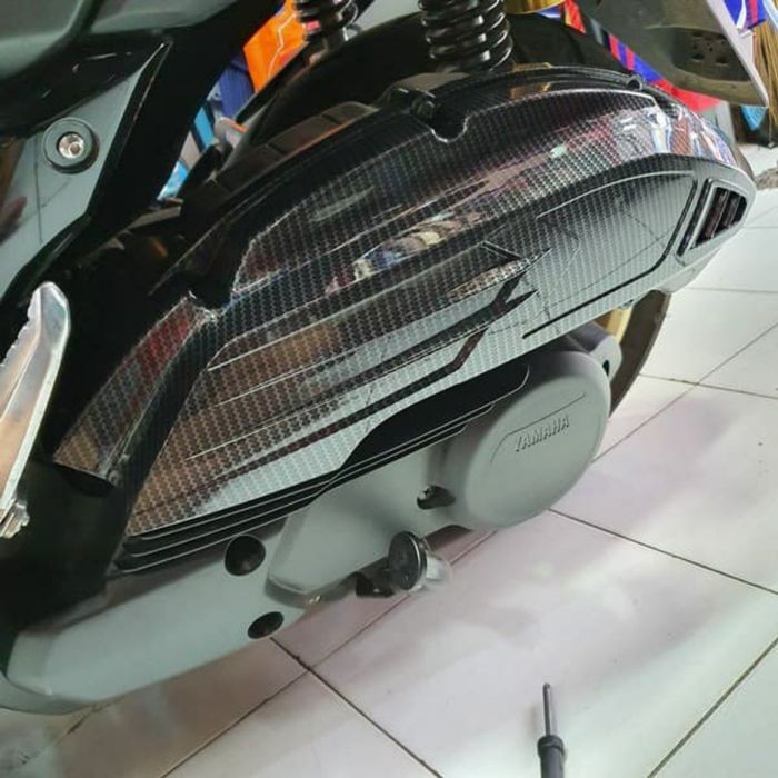 Cover Tutup Hawa New Nmax 2020 Carbon NEMO / Cover Filter Hawa Nmax Aksesoris Nmax 2020 Variasi Nmax