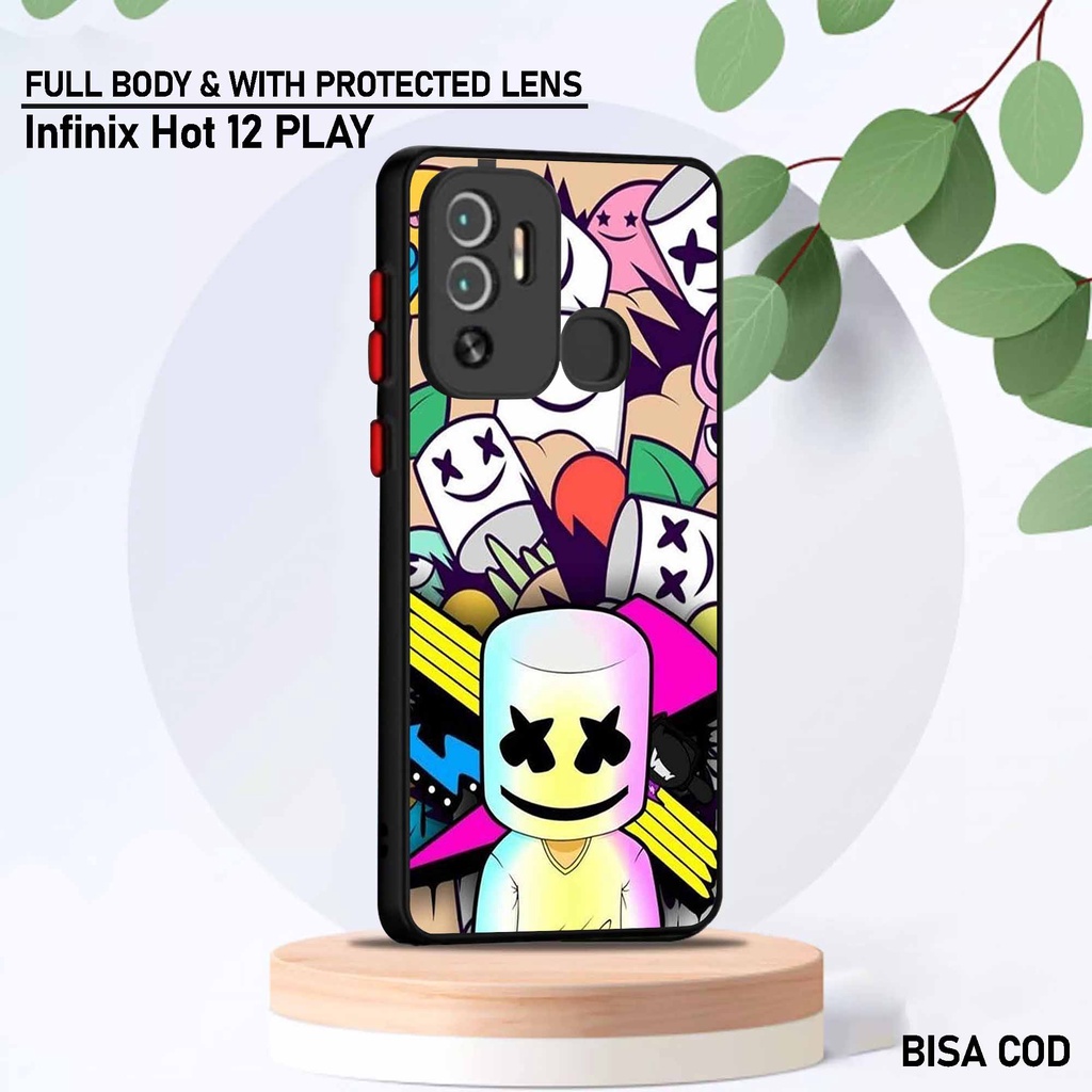 Sukses Case INFINIX HOT 12 PLAY - Softcase Dove Infinix Hot 12 Play - Silikon Hp Infinix Hot 12 Play