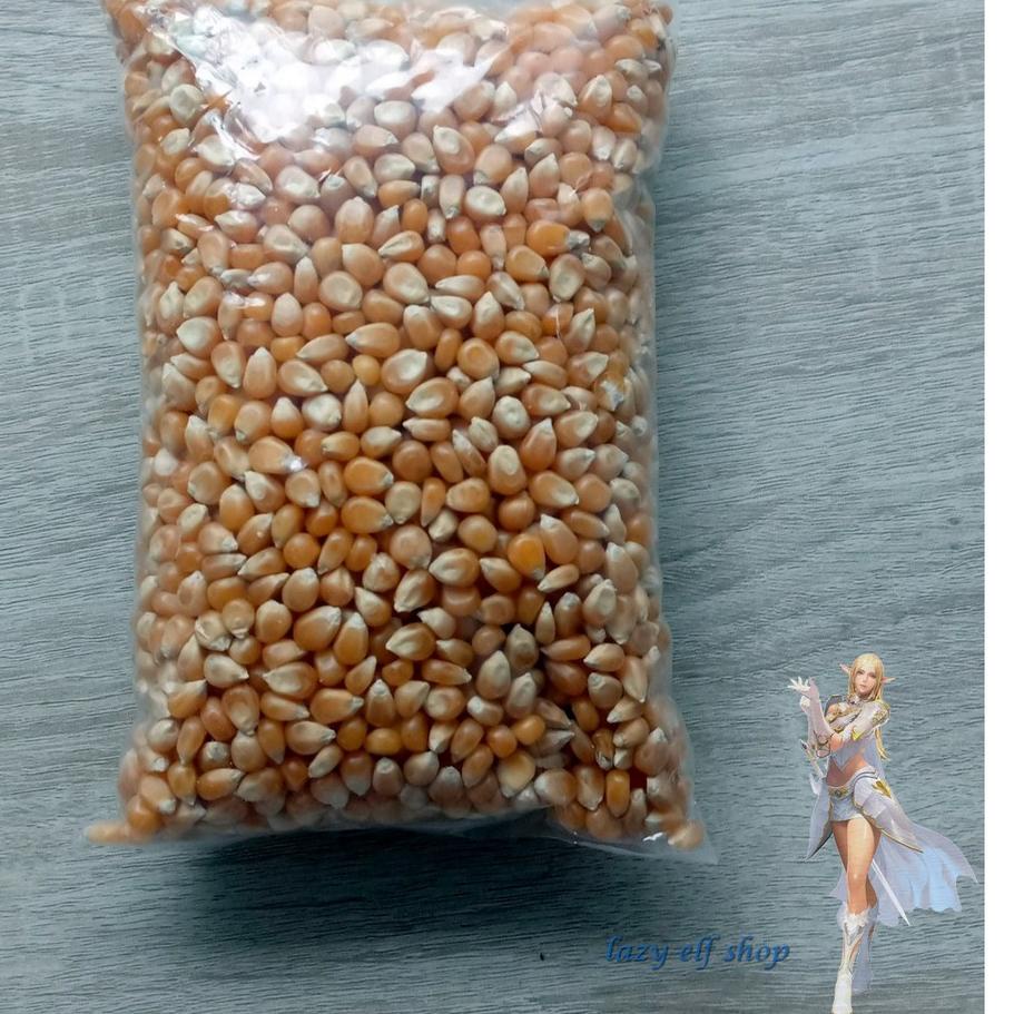 

⭐End year⛄ biji jagung popcorn 500gr merk big one pop corn seed kernel mentah