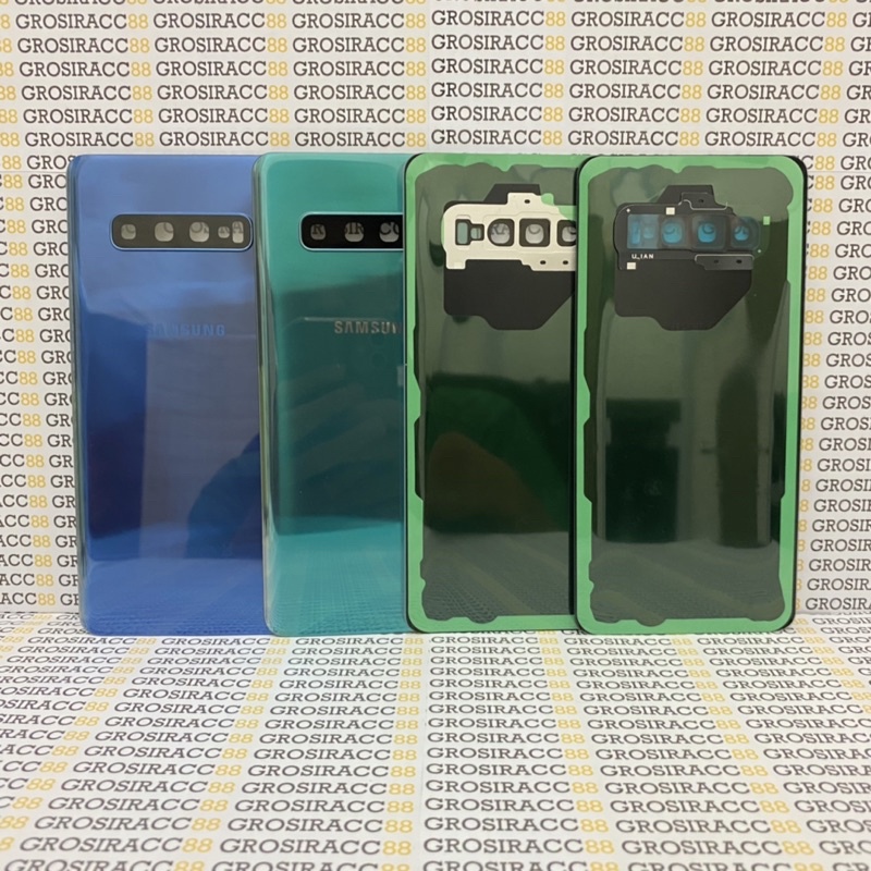 BACKDOOR BACKCOVER CASING TUTUP BELAKANG SAMSUNG GALAXY S10 PLUS G975 ORIGINAL