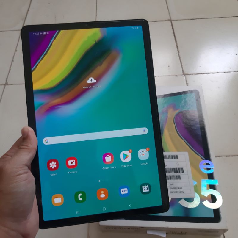 Samsung Tab S5E ram 4/64gb second berkualitas