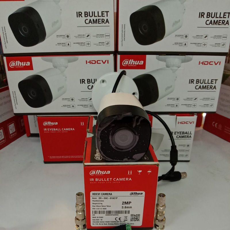 PAKET CCTV DAHUA 6 KAMERA 2MP LENGKAP GARANSI RESMI