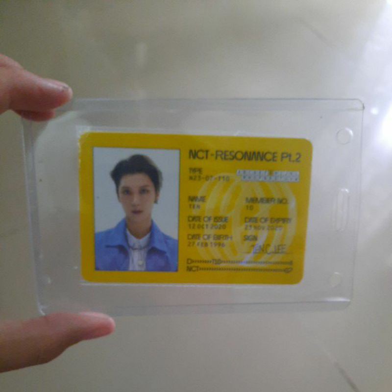 

( trade only ) id card ten