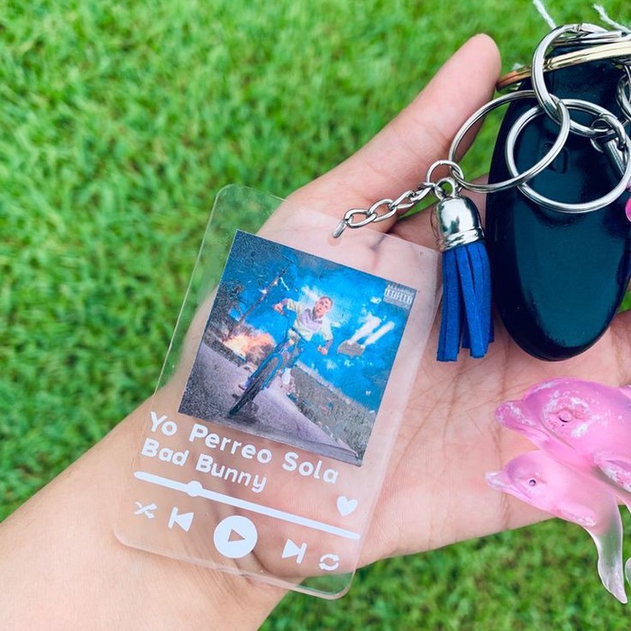 Keychain Spotify / Keyring Spotify / Gantungan Kunci Spotify