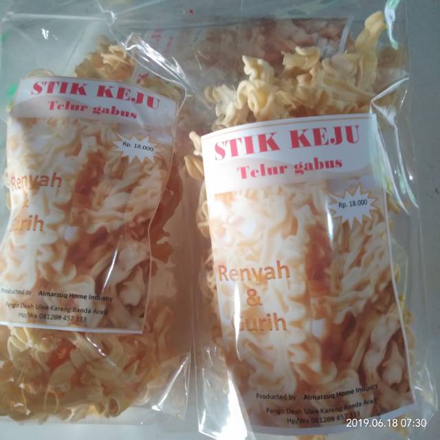 

Stik keju keriwil Aceh/telur gabus gurih Aceh