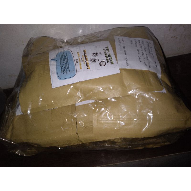 Obat Herbal Teh Hitam Mujarobat kemasan 1kg