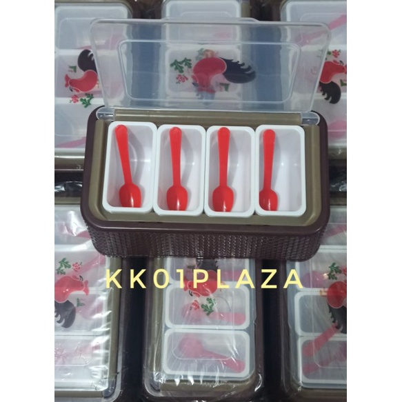 tempat bumbu plastik/tempat bumbu ayam jago/tempat bumbu murah