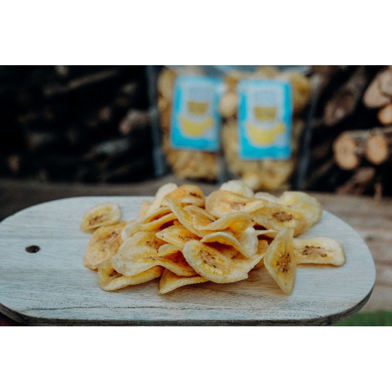 

keripik pisang kepok rasa manis cap E Wong Ndeso 200gr