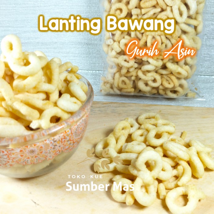 LANTING BAWANG KEBUMEN RENYAH/KELANTING ORIGINAL - 200 GRAM