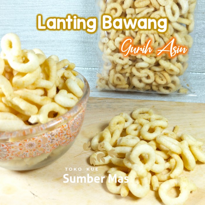 LANTING BAWANG KEBUMEN RENYAH/KELANTING ORIGINAL - 200 GRAM-10RB