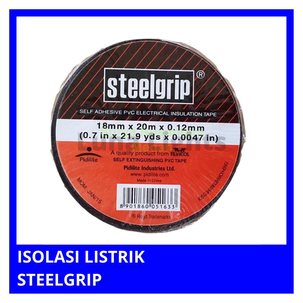 Jual ISOLASI LISTRIK STEELGRIP / SLASIBAN KOTAK STEELGRIP ELECTRICAL ...