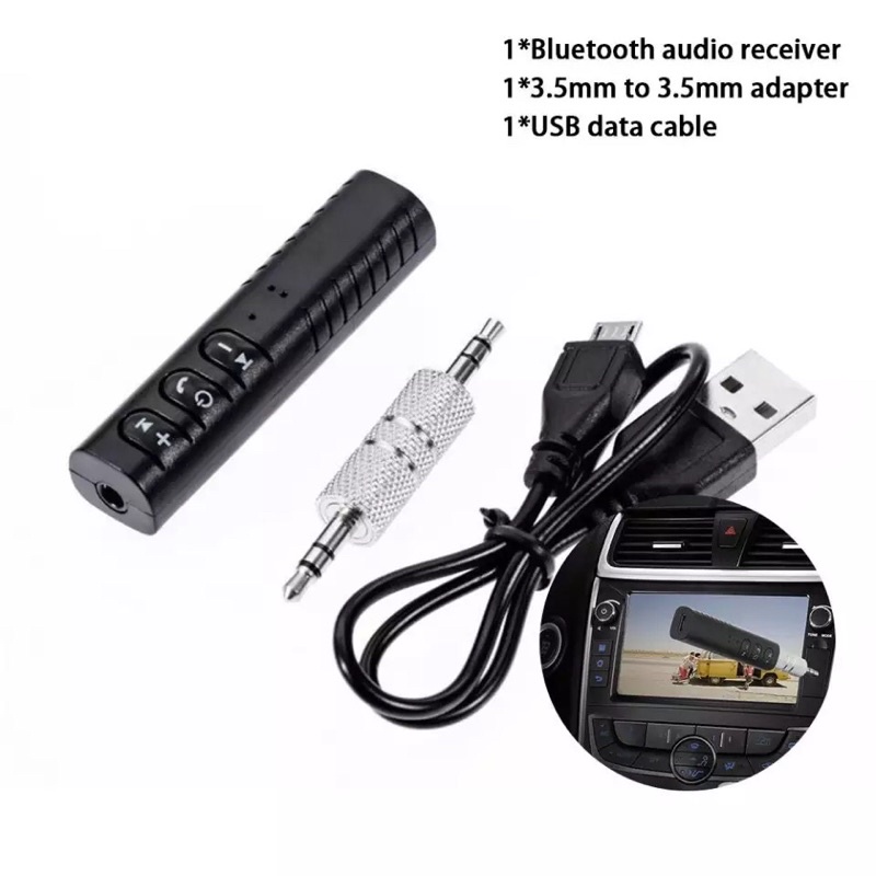 Car Bluetooth Wireless Receiver BT-450 BT 801 Bluetooth Car Kit Aux - 59915