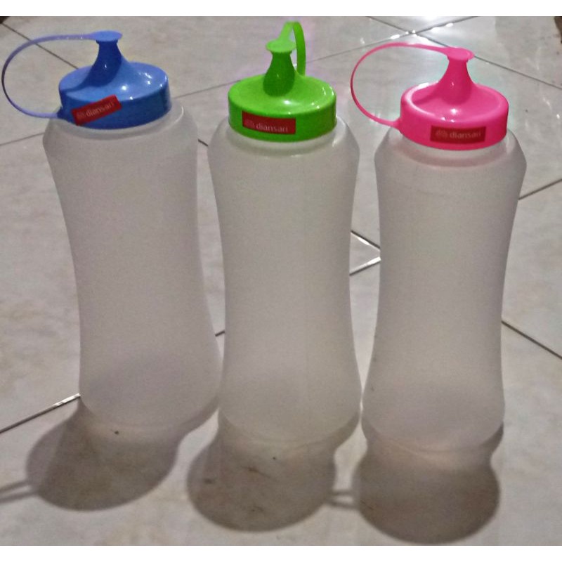 BOTOL KECAP 1 LITER DIANSARI BOTOL SAUS PLASTIK DIANSARI
