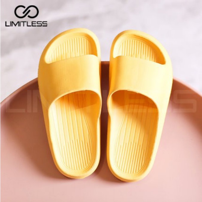 Sendal Slop Wanita Korea Terbaru Sandal Wanita Limitless Slip On Murah Empuk Sandal Rumah Wanita Santai