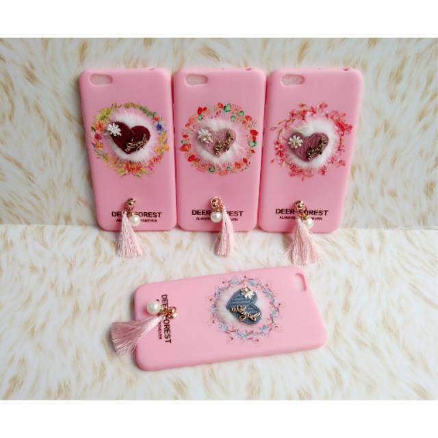 Case Love Timbul For Vivo Y65