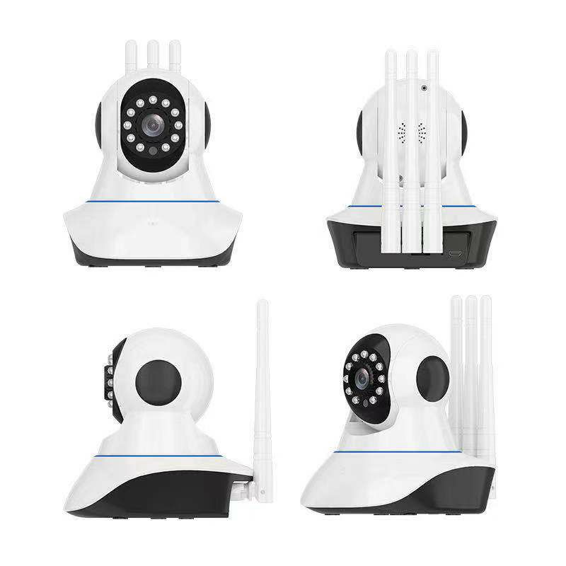 PAKET CCTV 4 pcs Ip Camera Wireless Full HD 1080P DVR NVR XMEYE 10CH 4K 5MP