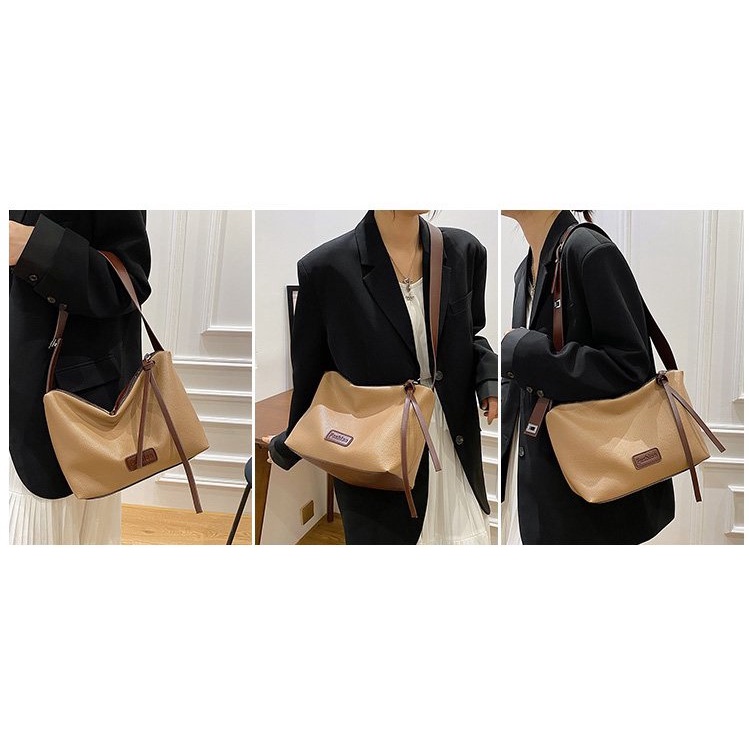 BJ60532 - BLACK/GREEN/KHAKI/WHITE - TAS SLEMPANG TOTEBAG WANITA FASHION IMPORT MODIS ELEGAN TERMURAH TERLARIS TERBARU BAGSTORE JAKARTA TAS BATAM ZC0532 EL5279 LT2106 JT1622 MIRIP CR7781 BQ3463