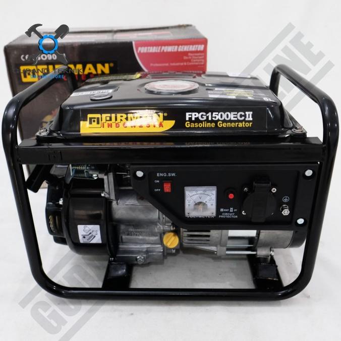 Genset Firman Fpg1500 Ec Ii 1000Watt / Generator Bensin 4Tak Firman