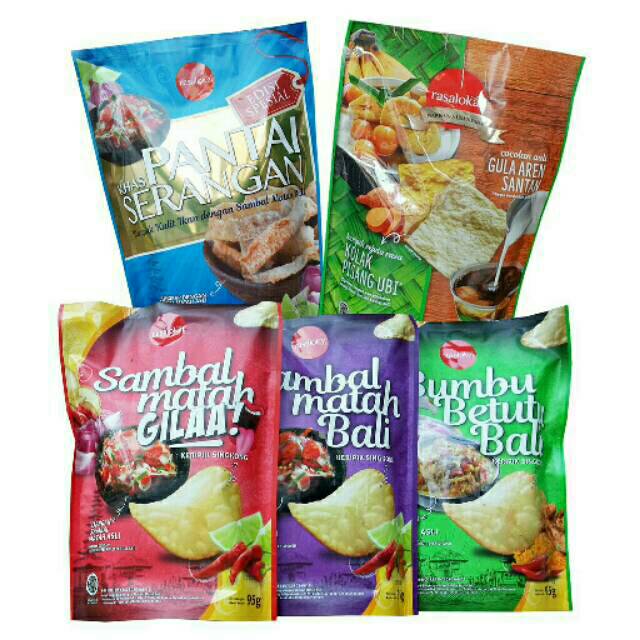 Rasa Lokal Rasalokal Keripik Singkong Sambal  Matah  Bali 