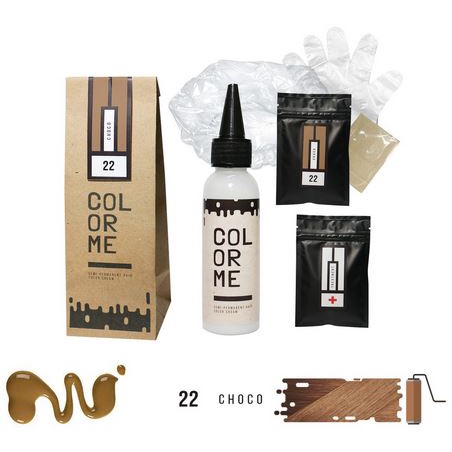 COLOR ME CHOCO hair color cream cat pewarna rambut