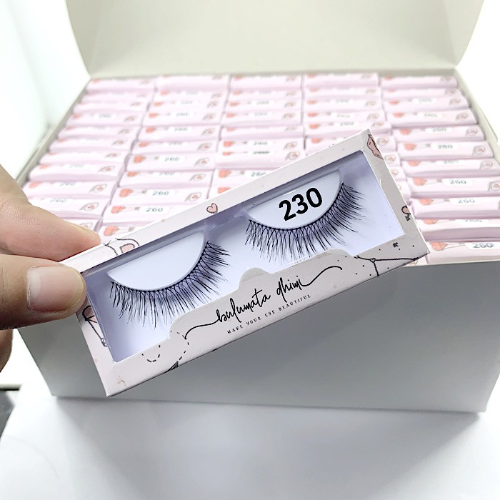 230 Bulu Mata Palsu 5 LUSIN (bulumatadhimi grosir dhimieyelashes)