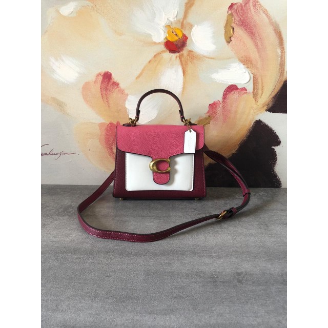 TAS COACH TABBY TOP HANDLE 20 IN COLORBLOCK