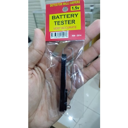 Alat tes batre jam tangan model lampu