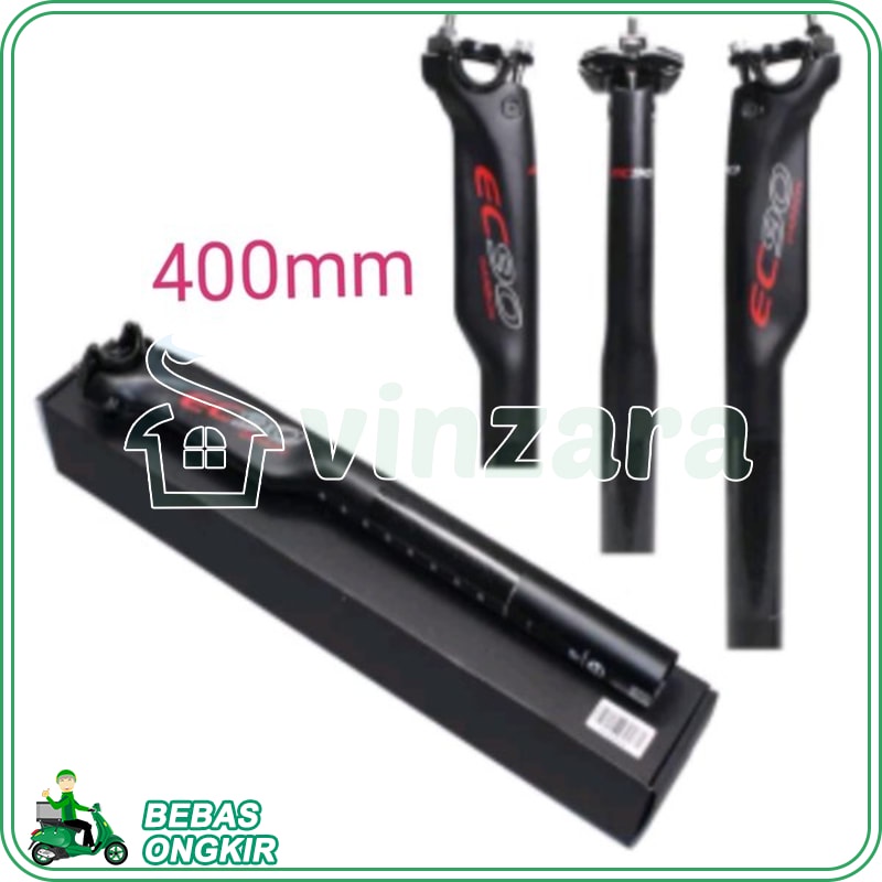 SEATPOST CARBON AERO EC90 MTB XC Dh Dj SEAT POST CARBON tiang sadel karbon mirip  easton race face n