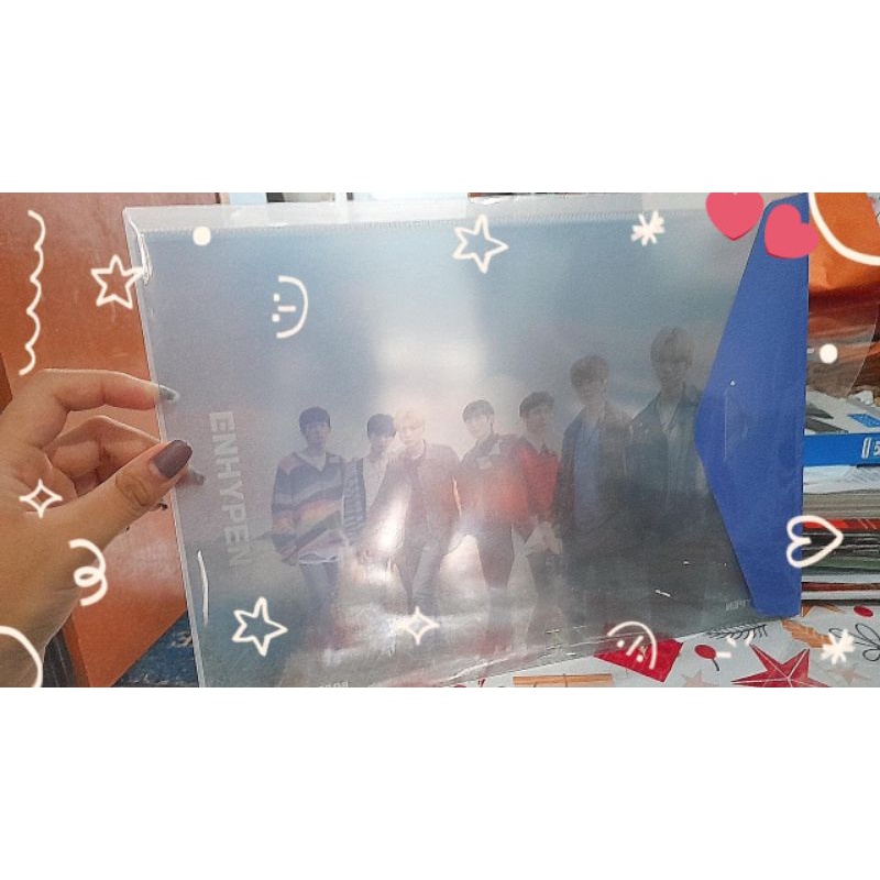 ENHYPEN - BORDER : DAY ONE Weverse Benefit Clearfile dawn