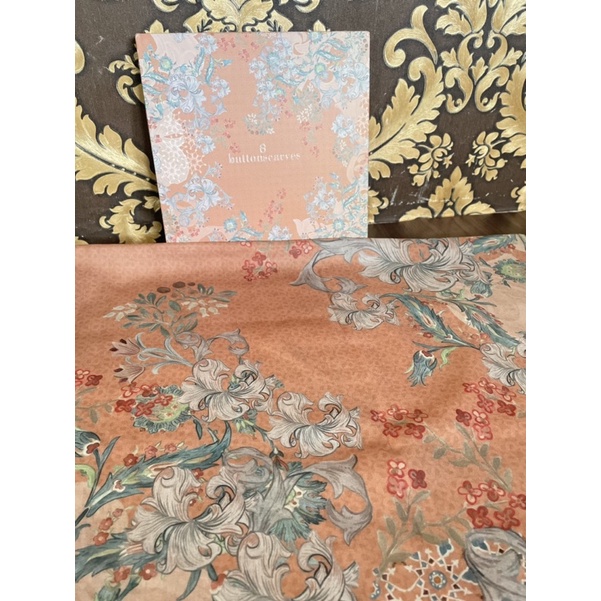 Buttonscarves Preloved Topkapi Pumpkin