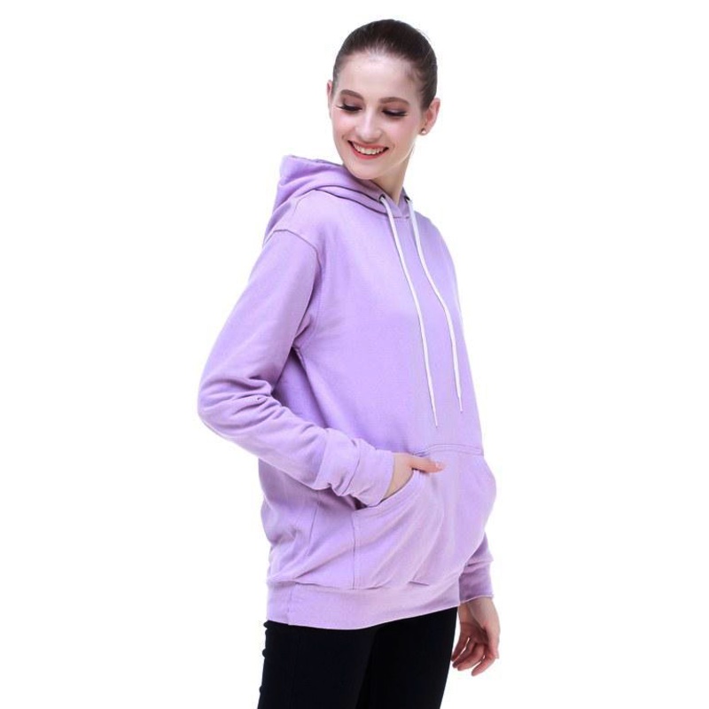 Sweater Wanita Hoodie Polos All size fit to XL