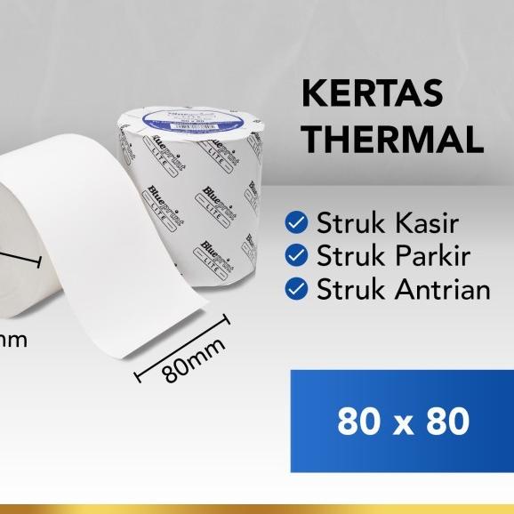 

♦ KERTAS THERMAL BLUEPRINT LITE 80x80mm , 80x80os ☪