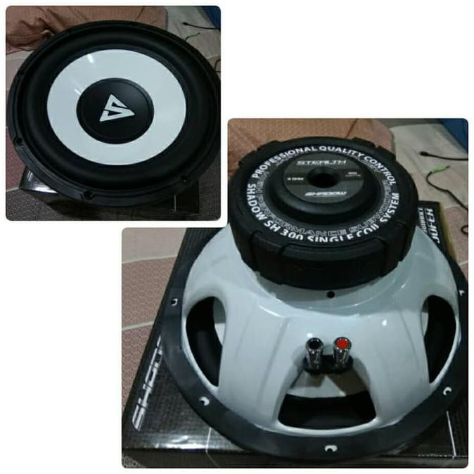 subwoofer 10" Stealth Shadow Series sq by flux