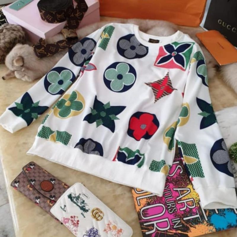 BLOUSE LV KAOS PREMIUM