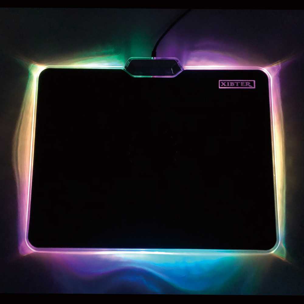 Xibter Gaming Mouse Pad Illuminated LED RGB 310x240mm