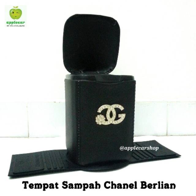 Tempat Sampah Mobil Chanel Berlian