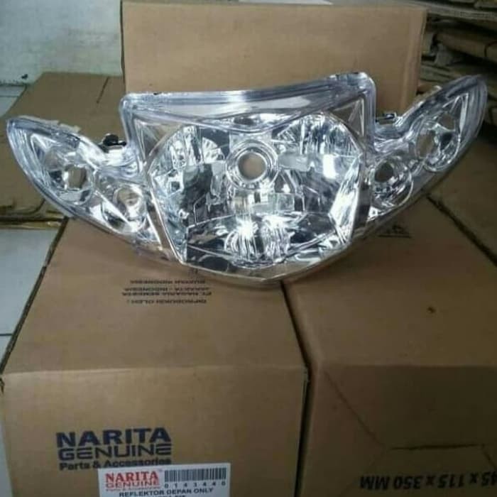 reflektor vega r new / lampu depan vega r new