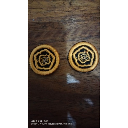 Bordir Pin Kerah Satpam