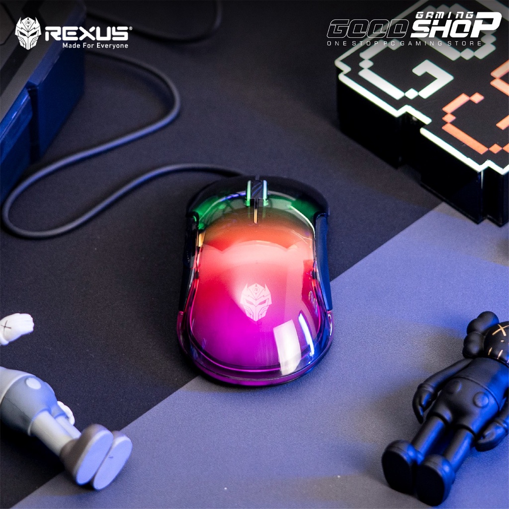 Rexus X17 Bara Flame RGB - Gaming Mouse