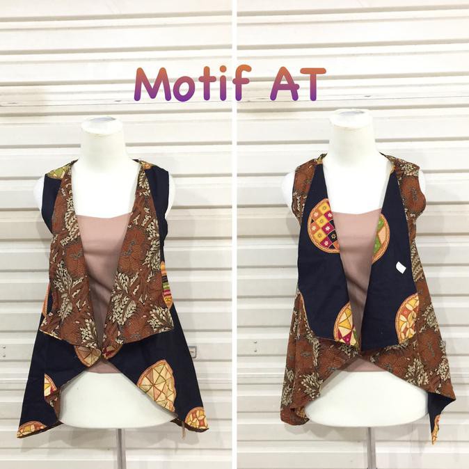 Terbaru Rompi / Balero / Cardigan / Outer Luaran Batik Pendek Fashion Wanita Sale