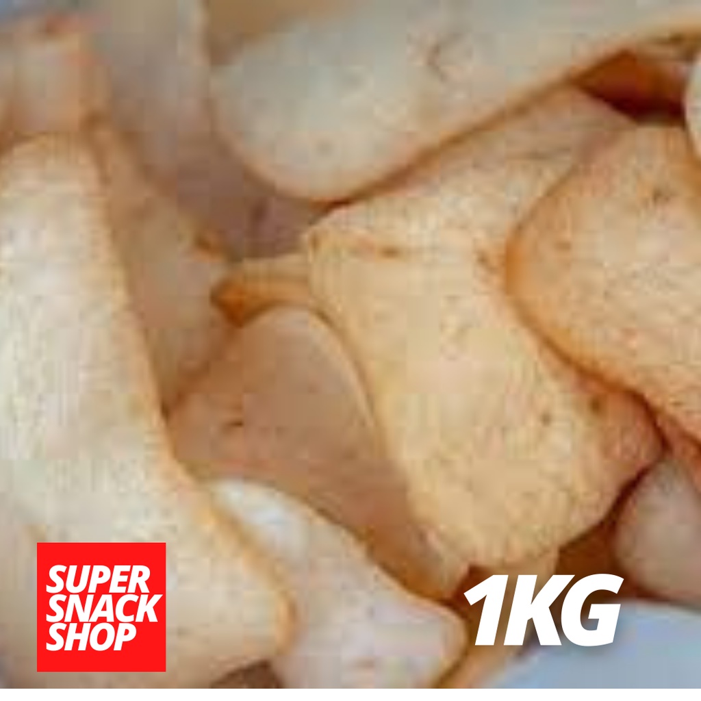 KERUPUK MEKAR MENTAH / KRUPUK KERING / KERIPIK KERUPUK UDANG TINGTING SIDOARJO 1 KG