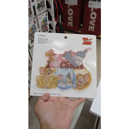 Miniso X Tom Jerry Traceless Hook