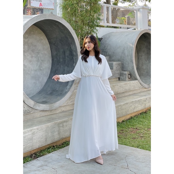 CHEWID TIVA DRES CERUTI DRES PANJANG LEBARAN MEWAH